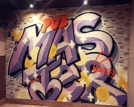 Graffiti para Pub Master